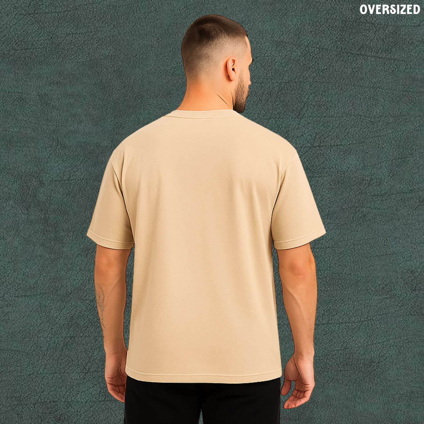 Beige Oversized Tshirt