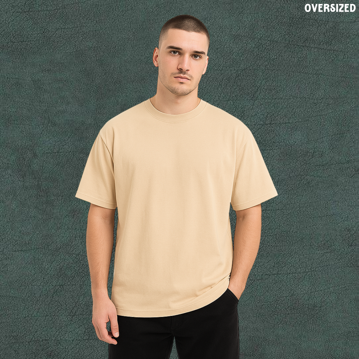 Beige Oversized Tshirt