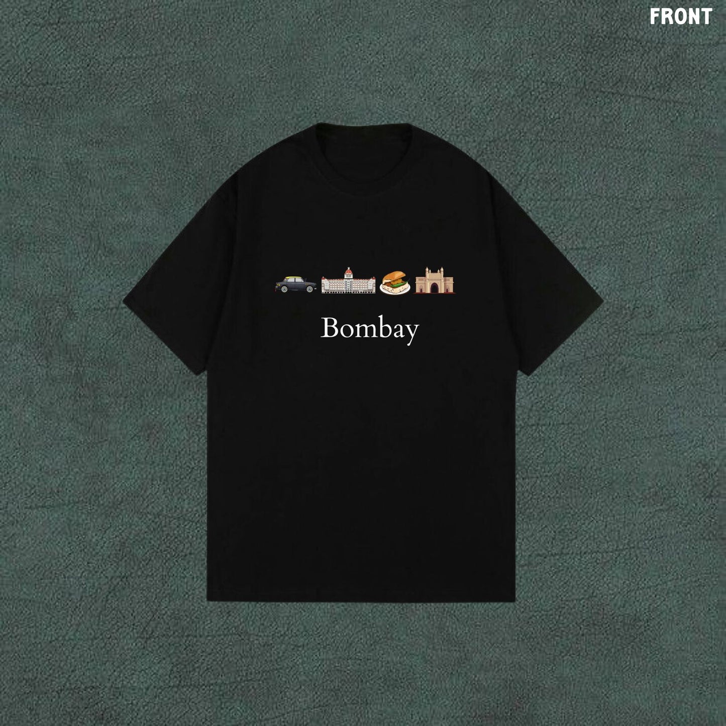 Bombay | Black Oversized Tshirt