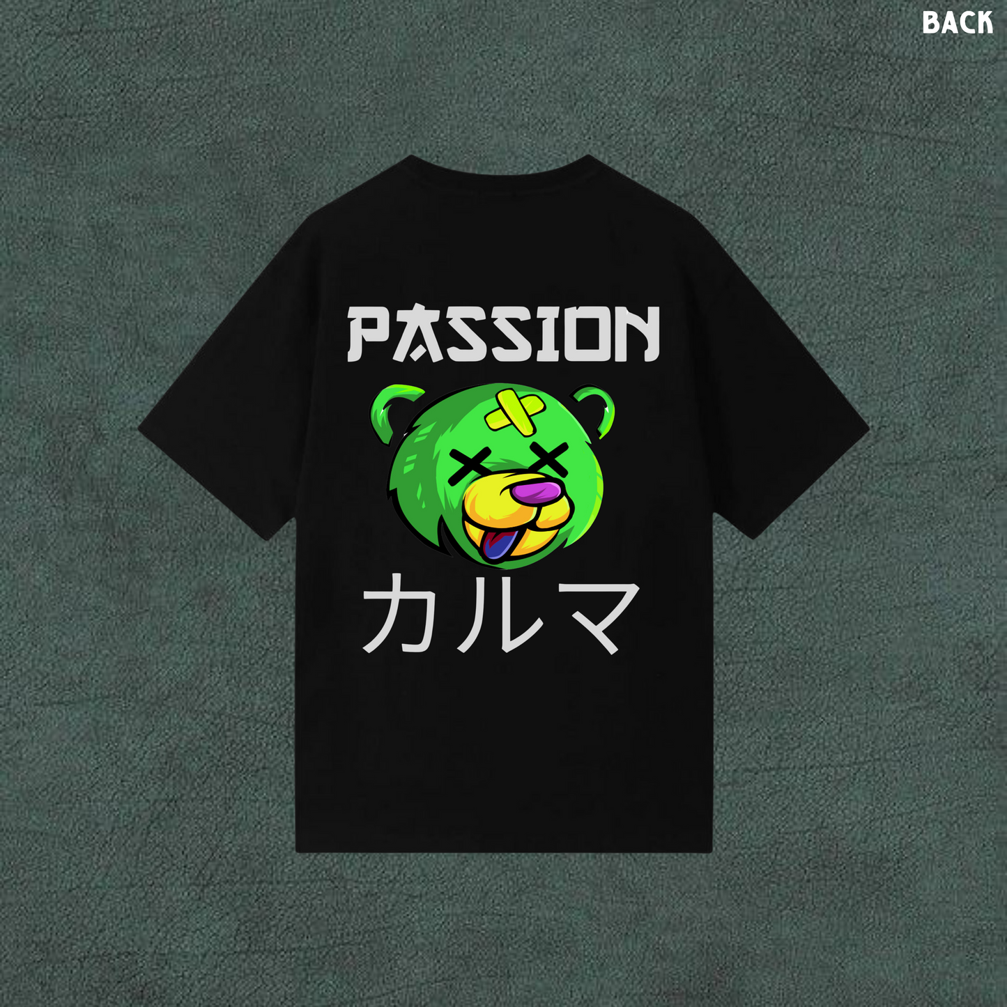 Passion & Karma | Black Oversized Tshirt