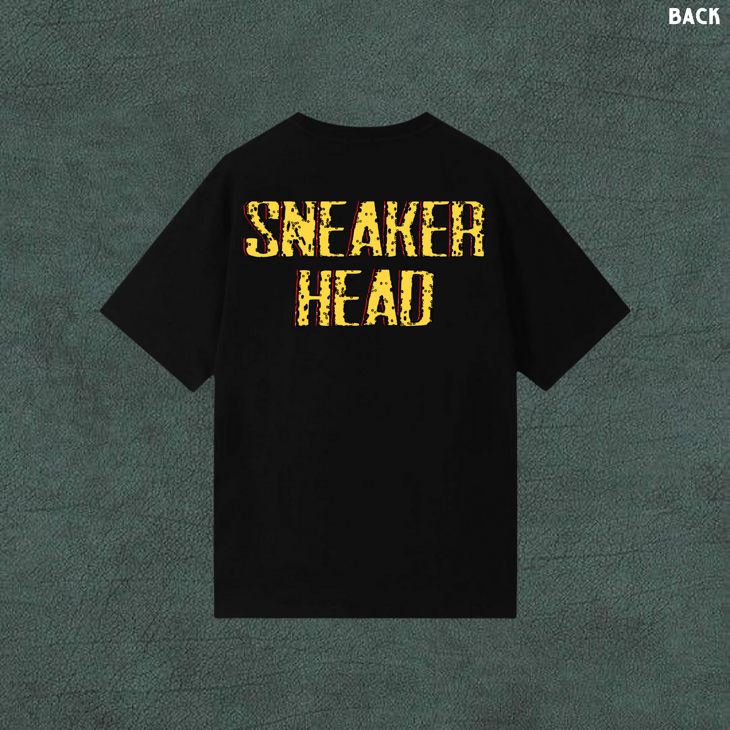 Sneaker Head | Black Oversized Tshirt