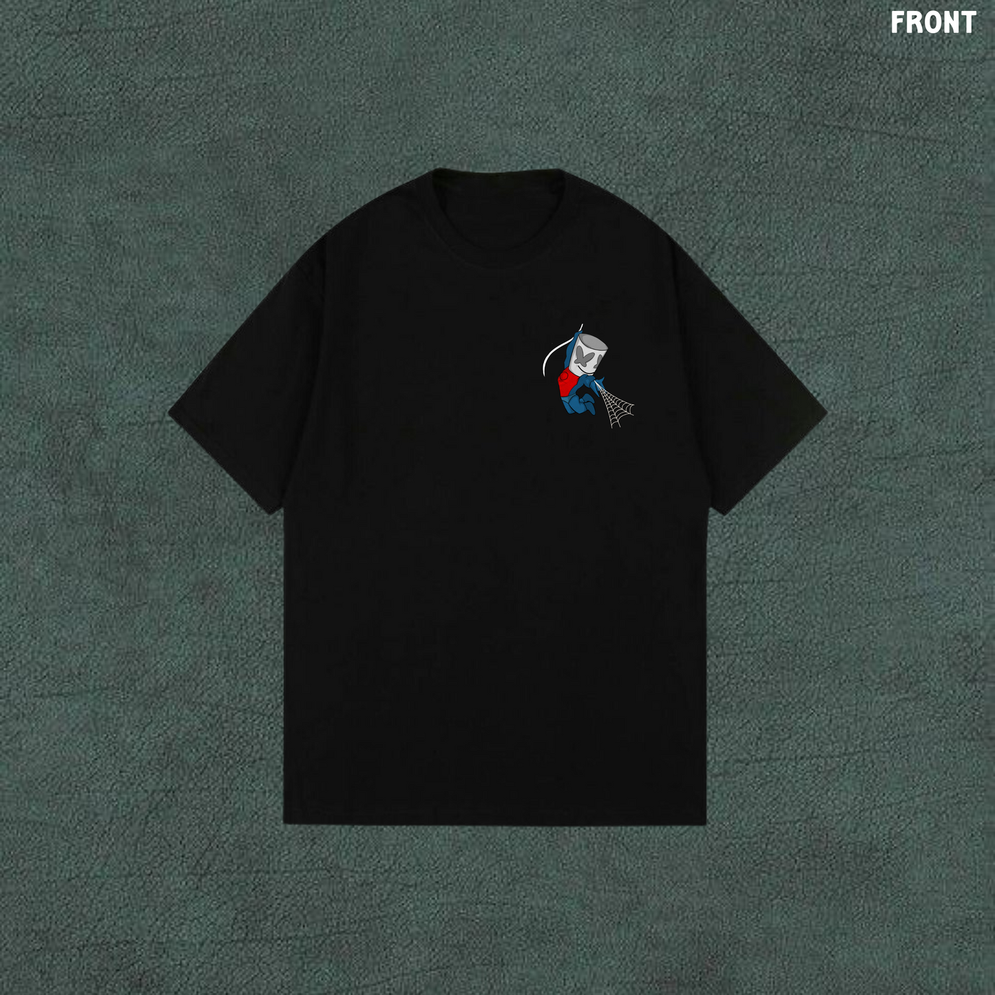 Web Developer 404 | Black Oversized Tshirt