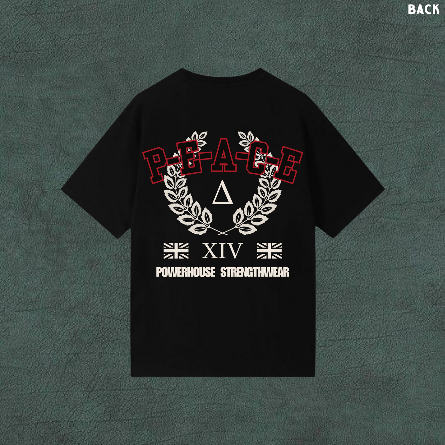 Peace | Powerhouse Streetwear | Black Oversized Tshirt
