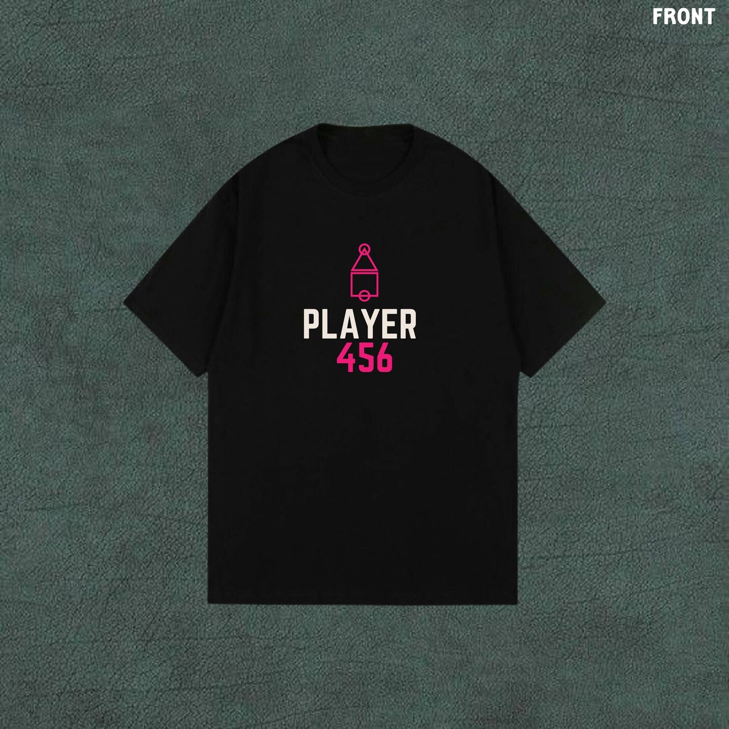 Squid Game | Black Oversized T-shirt
