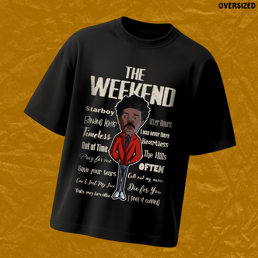 The Weekend | Black Oversized T-shirt
