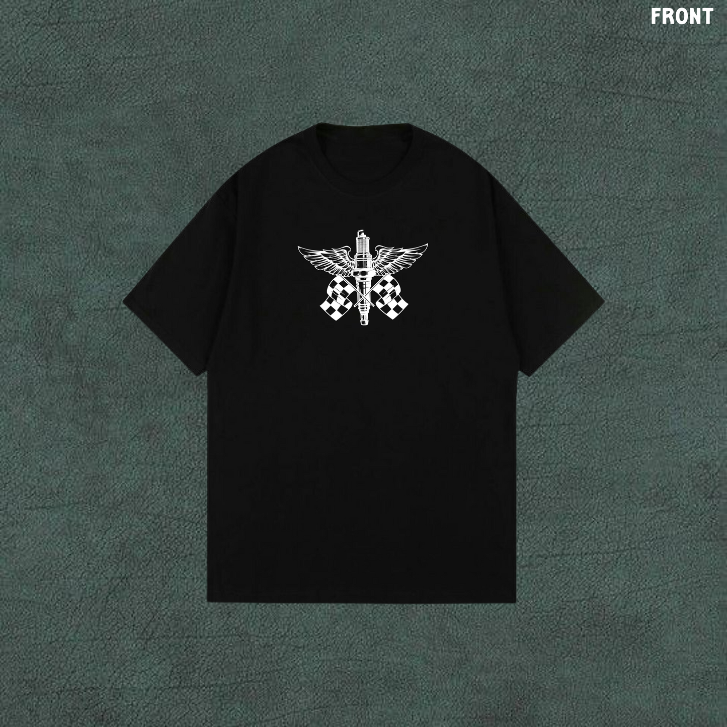 Fear and Gear | Black Oversized T-shirt