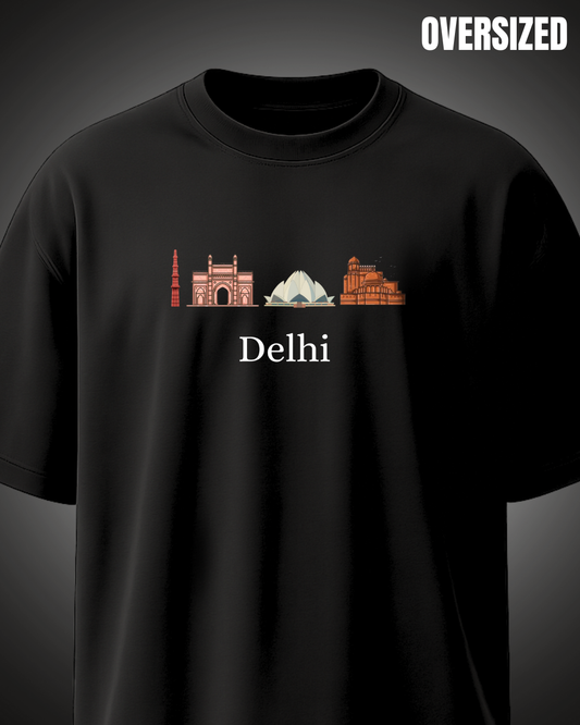 Delhi_-_Black_Oversized_Tshirt_Huteeyaa