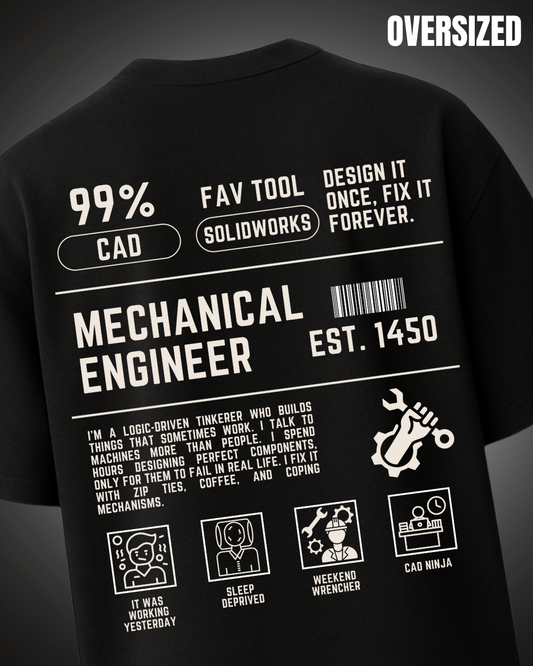 Mechanical_Engineer_-_Black_Oversized_Tshirt_1_Huteeyaa
