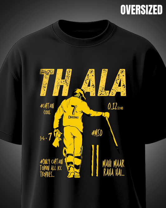 Ms_Dhoni_Thala_-_Black_Oversized_Tshirt_Huteeyaa