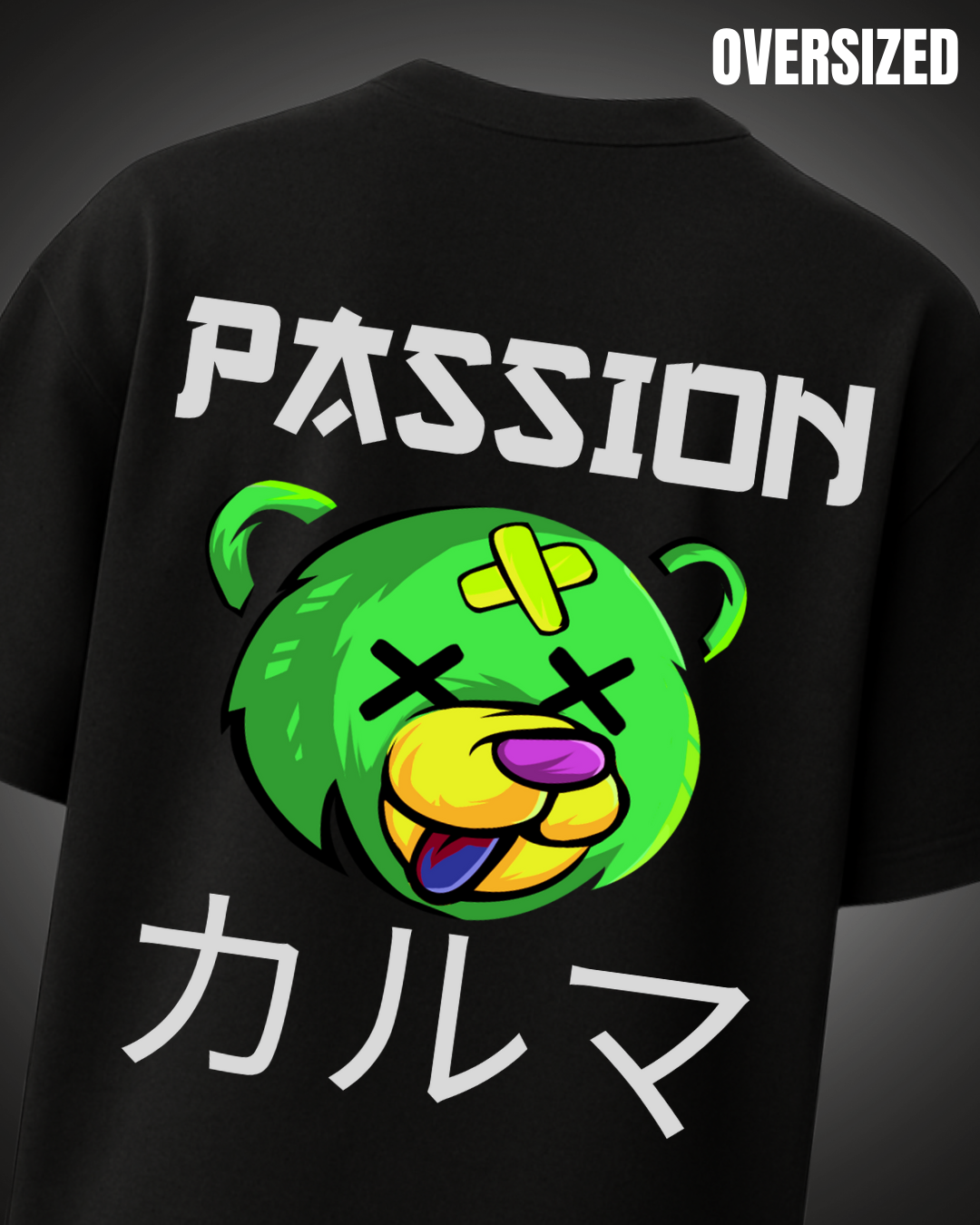 Passion_and_Karma_-_Black_Oversized_Tshirt_1_Huteeyaa