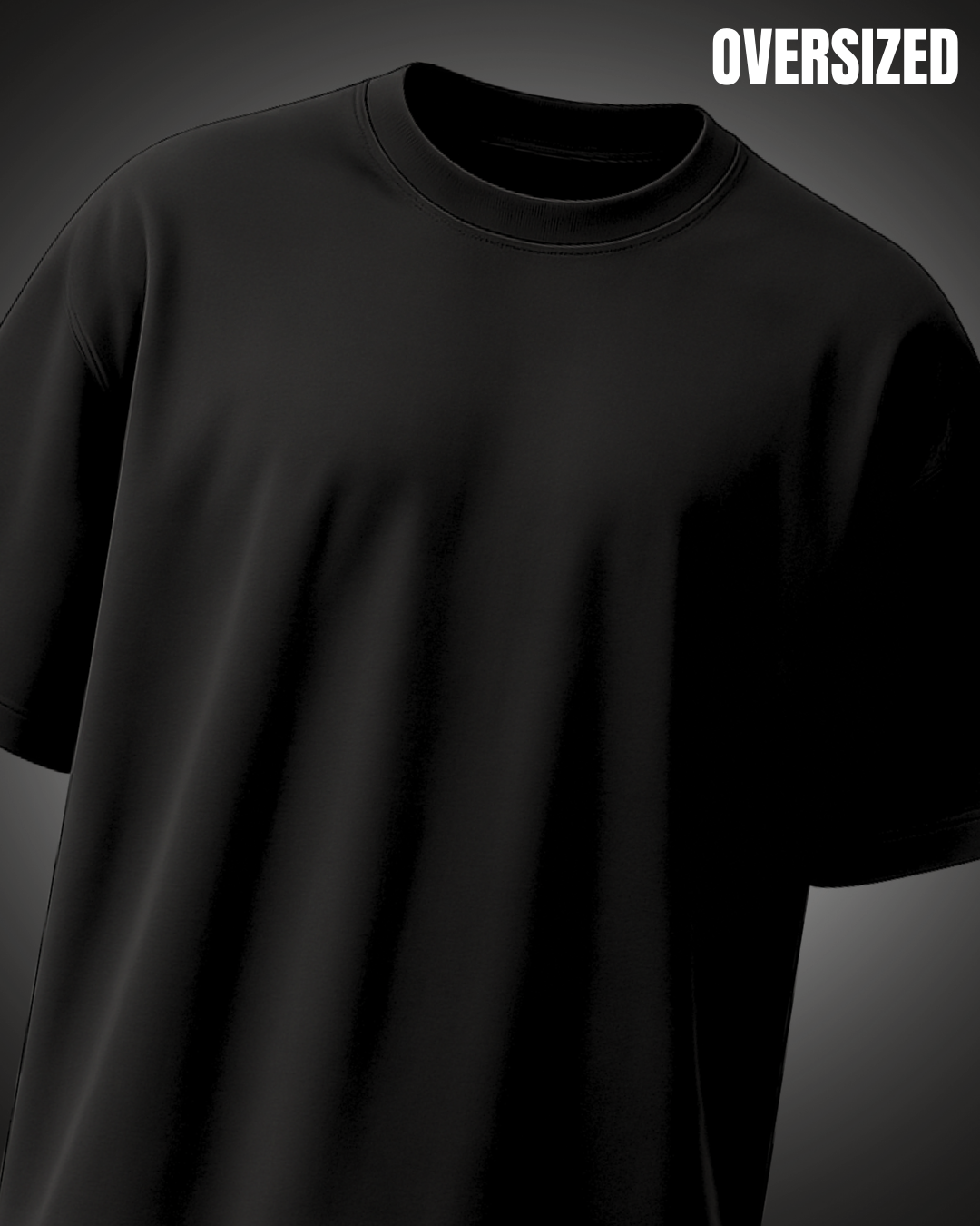 Psycho_Double_Trouble_-_Black_Oversized_Tshirt_Huteeyaa_2