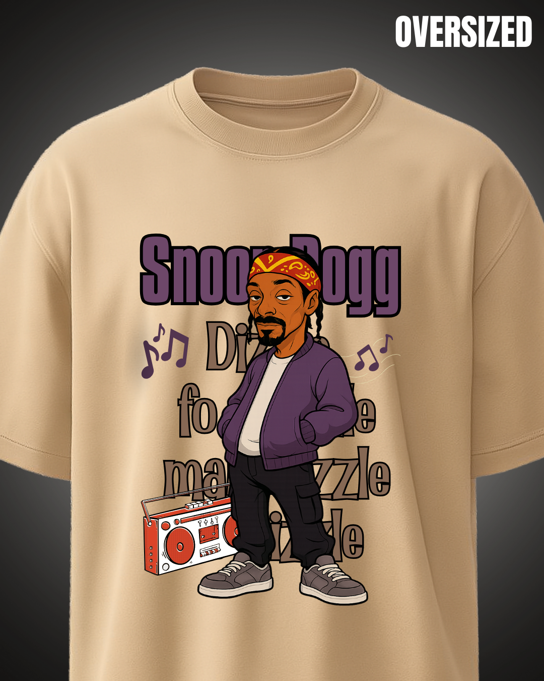 Snoop_Dogg_-_Beige_Oversized_Tshirt_Huteeyaa